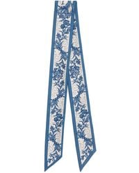 Harrods - Silk Menagerie Print Scarf - Lyst