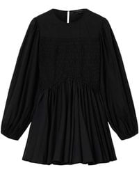 AllSaints - Organic Cotton-Blend Chia Mini Dress - Lyst