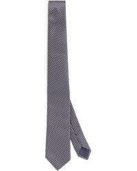 Giorgio Armani - Silk Geometric Jacquard Tie - Lyst