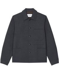 Givenchy - Wool-Silk Overshirt - Lyst