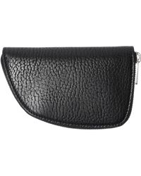 Burberry - Small Leather Shield Coin Pouch - Lyst