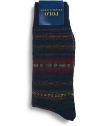 Polo Ralph Lauren - Wool-Blend Fair Isle Socks - Lyst