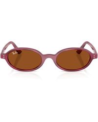 Ray-Ban - Rb4472 Khal Oval Sunglasses - Lyst