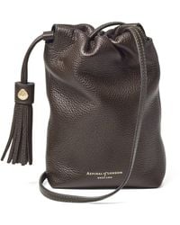 Aspinal of London - Leather Soho Cross-Body Pouch - Lyst