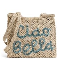 The Jacksons - Jute Ciao Bella Tote Bag - Lyst