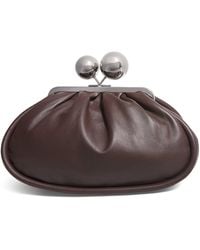 Weekend by Maxmara - Medium Leather Pasticcino Clutch Bag - Lyst