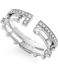 Marli New York - And Diamond Avenues Index Ring - Lyst