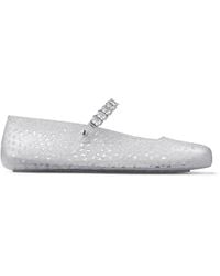 Jimmy Choo - The Jelly Ballet Flats - Lyst