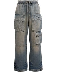 Amiri - Cargo Wide-Leg Jeans - Lyst