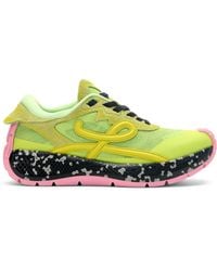 Loewe - Leather Pogo Sneakers - Lyst