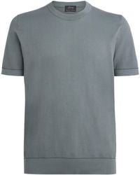 Brioni - Sea Island Cotton T-Shirt - Lyst