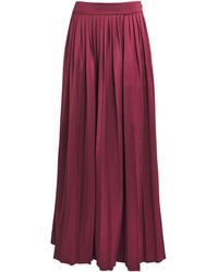 Toccin - Pleated Dillon Midi Skirt - Lyst