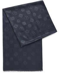Giorgio Armani - Silk Jacquard Stole Scarf - Lyst