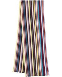 Paul Smith - Merino Wool Signature Stripe Scarf - Lyst