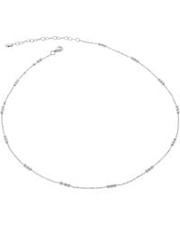 Monica Vinader - Sterling Beaded Chain Necklace - Lyst