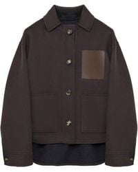 Loewe - Wool-Cashmere Workwear Jacket - Lyst