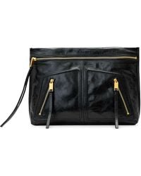 AllSaints - Leather Jean Rey Pouch - Lyst