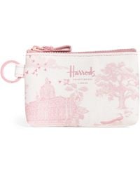 Harrods - Toile Coin Purse - Lyst
