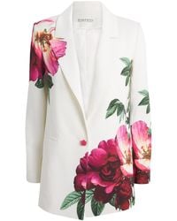 Alice + Olivia - Floral Print Danny Blazer - Lyst