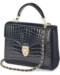 Aspinal of London - Leather Mayfair Top-Handle Bag - Lyst