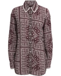 Veronica Beard - Paisley Print Lloyd Shirt - Lyst