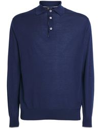 Paul & Shark - Cashmere-Silk Polo Shirt - Lyst