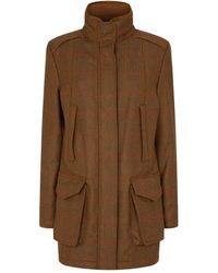 James Purdey & Sons Tweed Field Coat - Brown