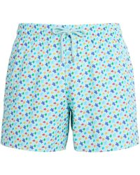 Vilebrequin - Turtle Print Moorise Swim Shorts - Lyst