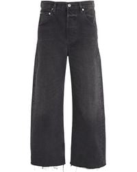 Citizens of Humanity - Raw-Hem Ayla Cropped Jeans - Lyst