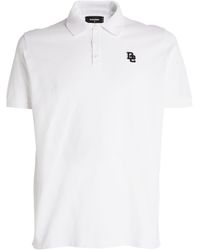 DSquared² - Cotton Piqué Polo Shirt - Lyst