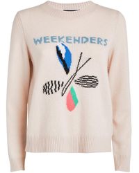 Weekend by Maxmara - Cashmere Butterfly Sweater - Lyst