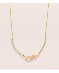 Jade Trau - And Diamond Line Lola Necklace - Lyst