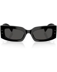 Dolce & Gabbana - Acetate Rectangular Sunglasses - Lyst