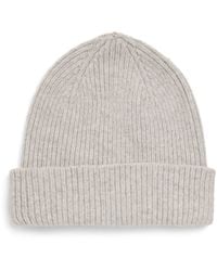 Le Bonnet - Ribbed Classic Beanie - Lyst
