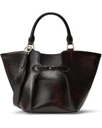 Ralph Lauren - Small Leather Ralph Tote Bag - Lyst