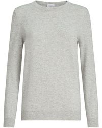 Brunello Cucinelli - Cashmere Monili-Trim Sweater - Lyst
