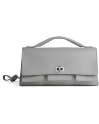 Balenciaga - Small Calfskin Bel Air Clutch Bag - Lyst