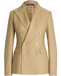 Ralph Lauren - Cashmere-Linen Camden Jacket - Lyst