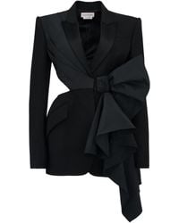 Alexander McQueen - Slashed Suit Jacket - Lyst