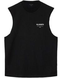 AllSaints - Cotton Underground Tank Top - Lyst