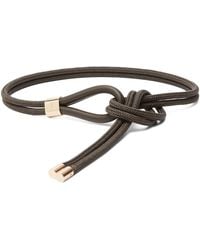 Max Mara - Waxed Cotton Belt - Lyst