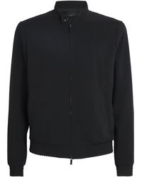 Emporio Armani - Technical Fabric Jacket - Lyst