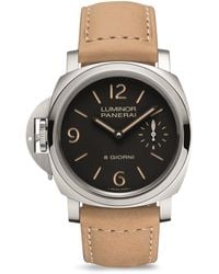 Panerai - Stainless Steel Luminor Destro Otto Giorni Watch - Lyst