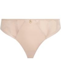 Chantelle - Stretch-Mesh Tanga - Lyst