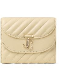 Jimmy Choo - Curve Marinda Leather Wallet - Lyst
