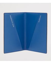 Smythson - Leather Panama Passport Cover - Lyst
