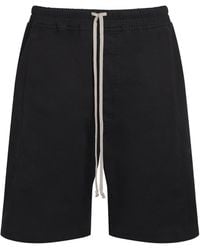 Rick Owens - Cotton Pusher Shorts - Lyst