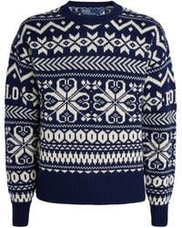 Polo Ralph Lauren - Wool-blend Fair Isle Sweater - Lyst
