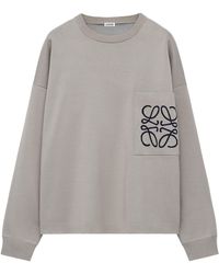 Loewe - Anagram Pocket Sweater - Lyst