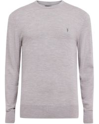 AllSaints - Merino Wool Mode Sweater - Lyst